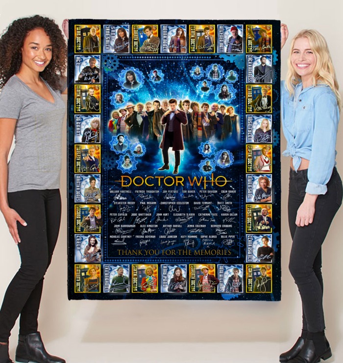 Doctor who thank you for the memories blanket