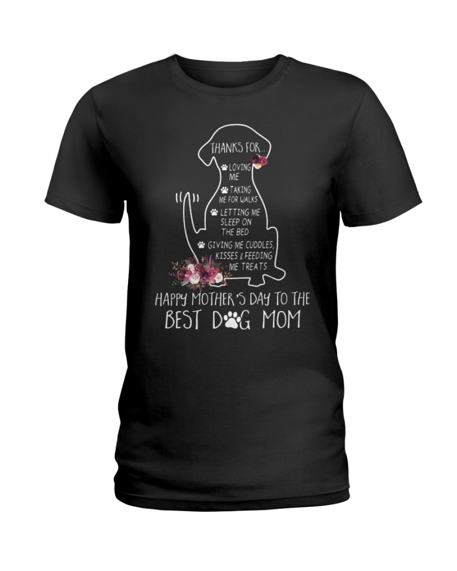 Dog Happy Mothers Day to The Best Dog Mom Shirt