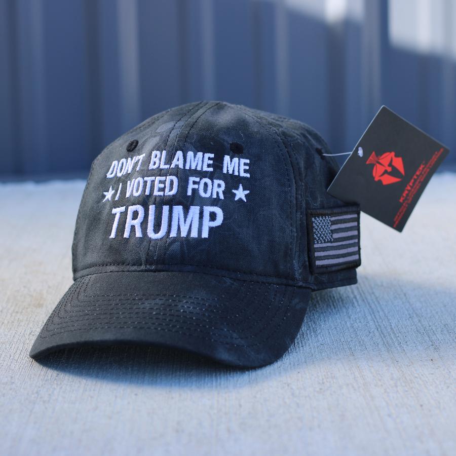 Don't Blame Me I Voted For Trump-6 Hat Gorra De Béisbol Ajus 