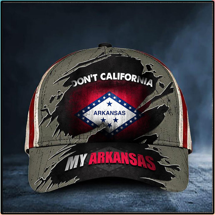 Don't California My Arkansas Hat Cap 4 Dont California My Arkansas Hat Vintage American Flag Cap2