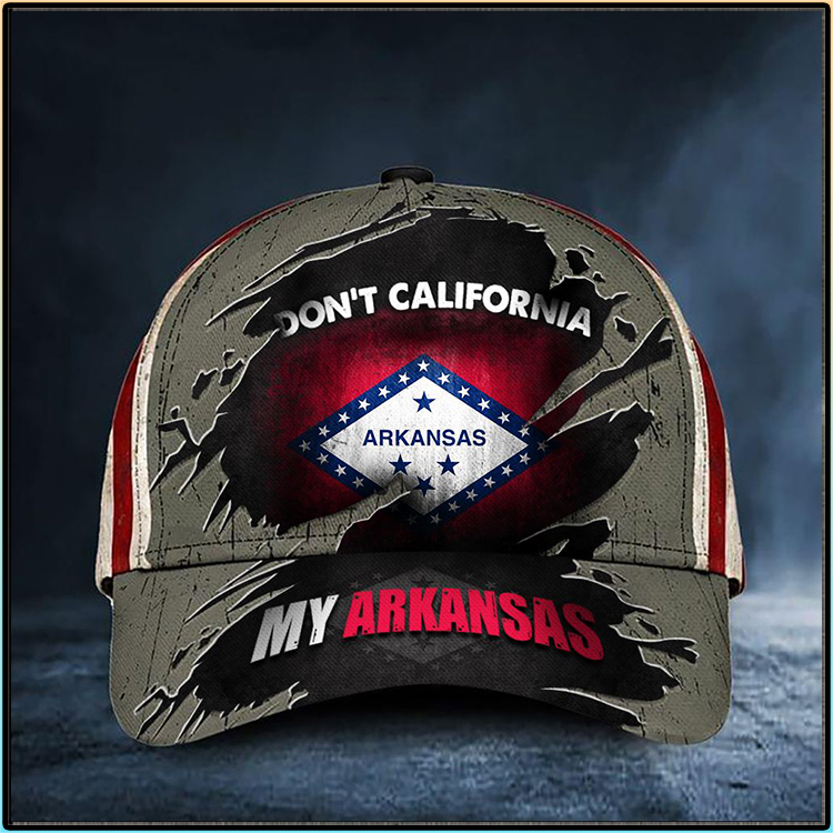 Don't California My Arkansas Hat Cap 5 Dont California My Arkansas Hat Vintage American Flag Cap3