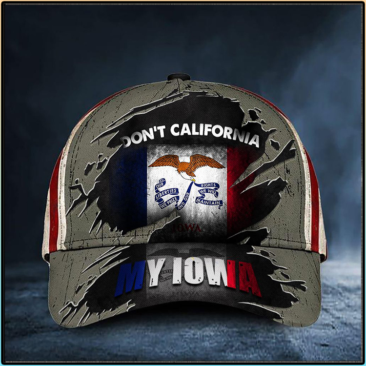 Don't California My Arkansas Hat Cap 4 Dont California My Iowa Cap Vintage USA Flag Cap2 1