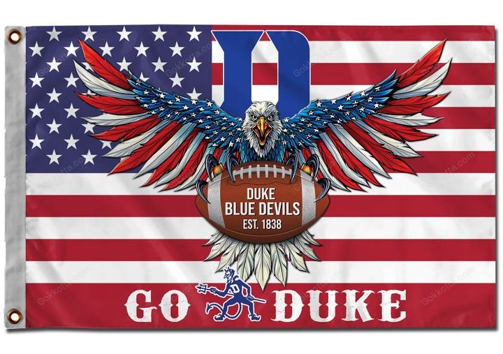 Duke Blue Devils Go Duke Flag1