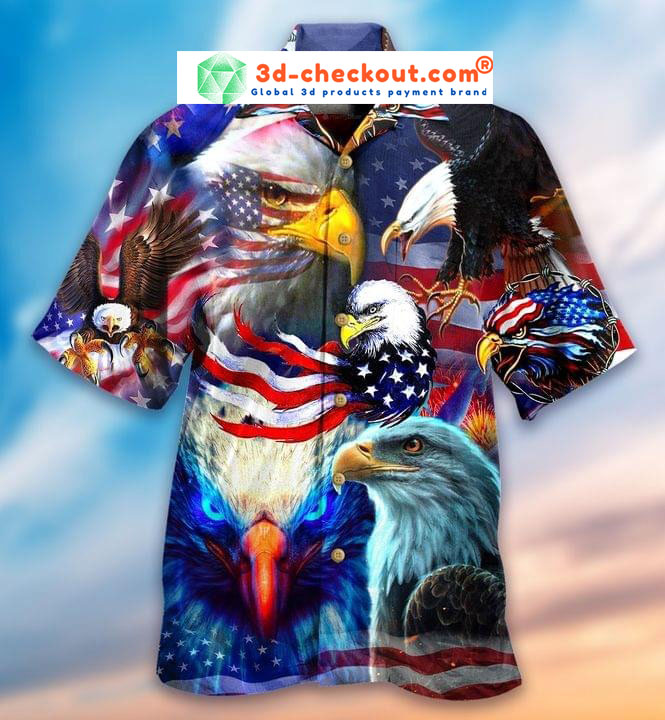 Eagle American flag hawaiian