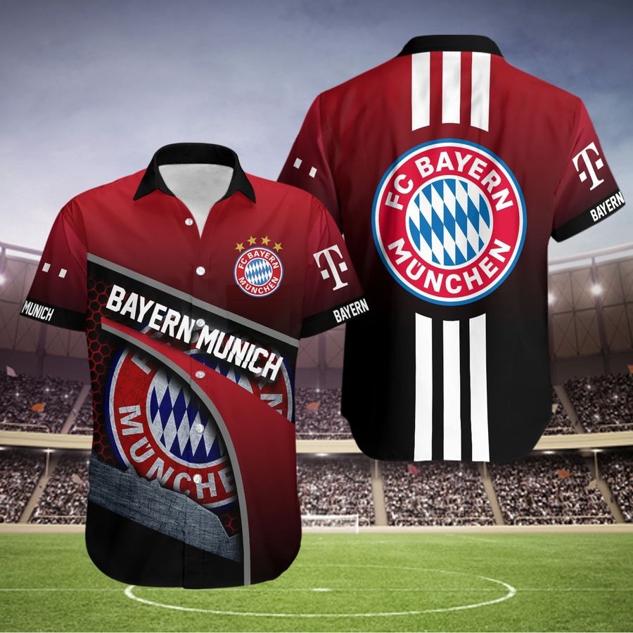 Fc Football Bayern Munchen Hawaiian Shirt