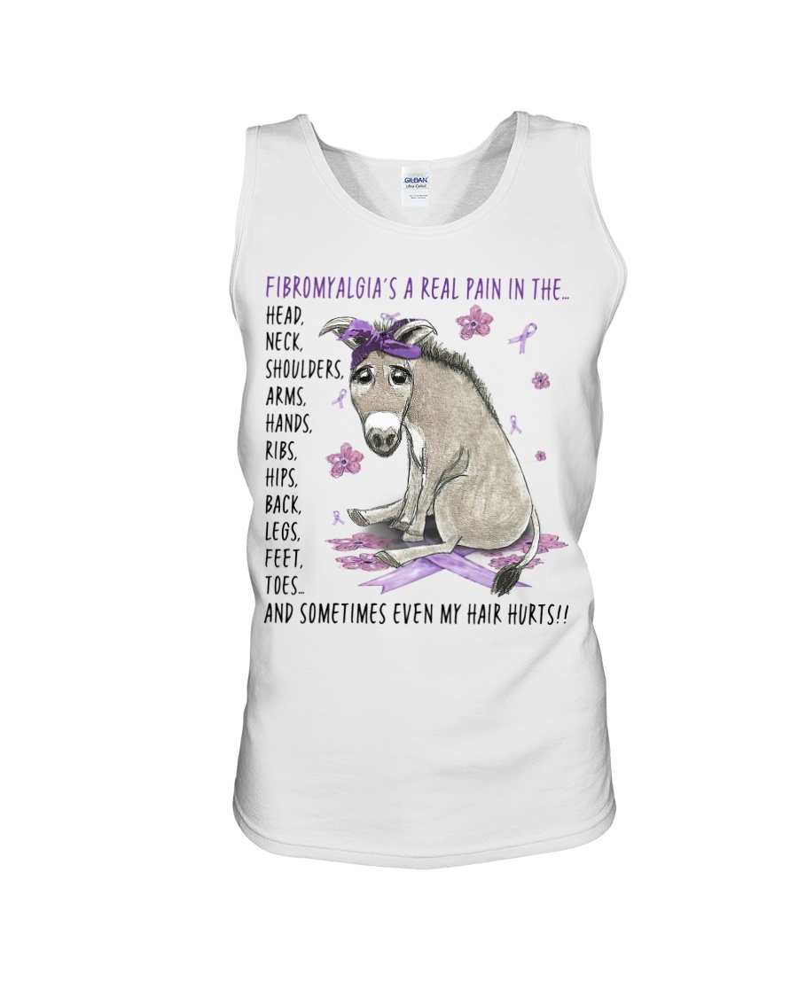 Fibromyalgias A Real Pain In The Head And Sometimes Even My Hair Hurts Shirt0