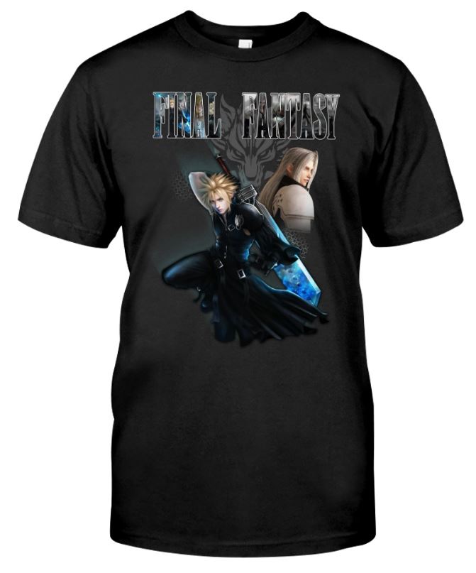Final fantasy unisex shirt