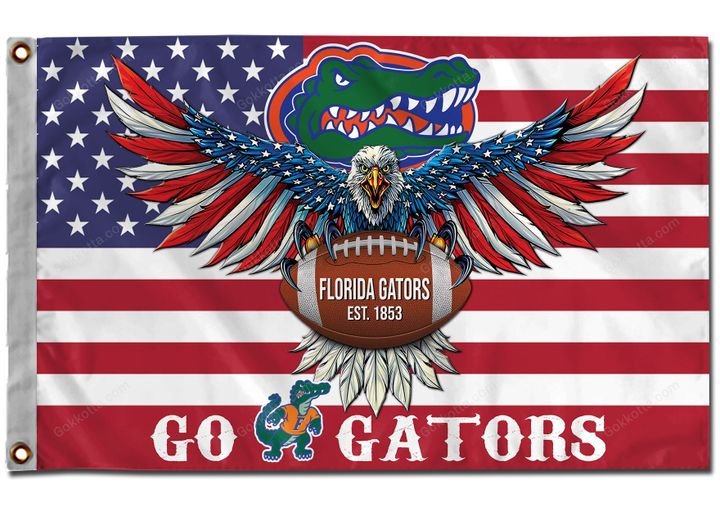 Florida Gators Go Gators Flag1