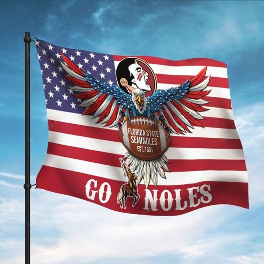 Florida State Seminoles Go Noles Flag