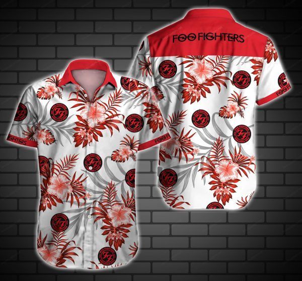 Foo fighters hawaiian shirt as