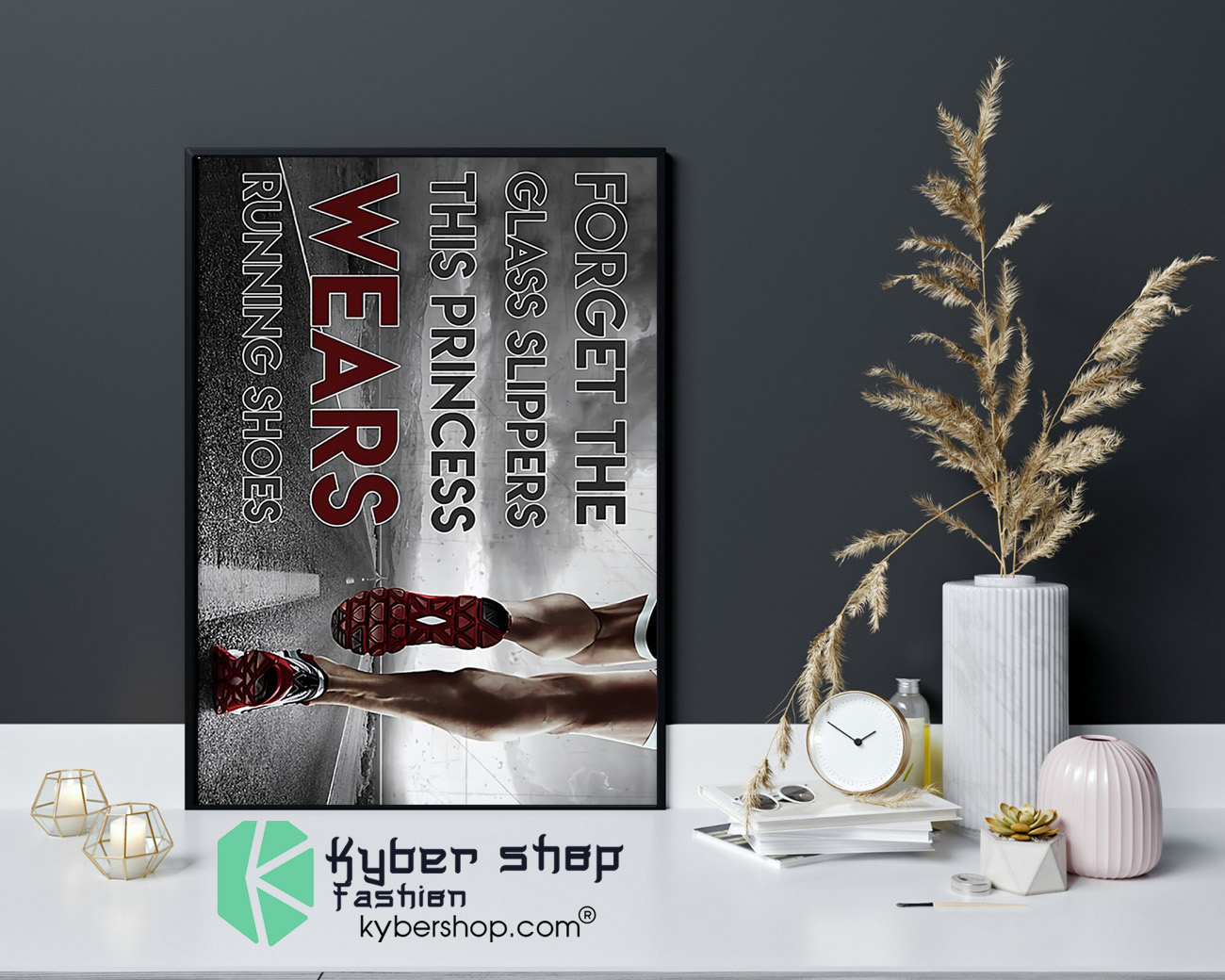 Forget the glass slippers this princess wears running shoes poster 4