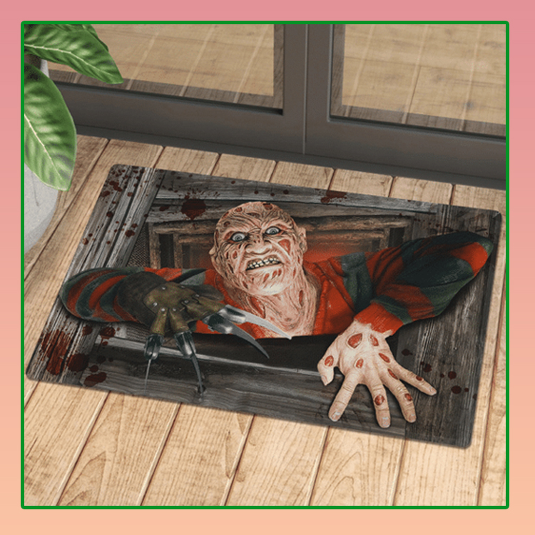 Freddy Krueger Illusion Doormat1