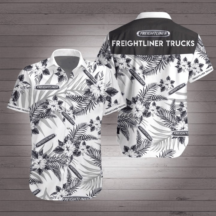Freightliner trucks U hawaiian shirt 2 Freightliner trucks U hawaiian shirt as