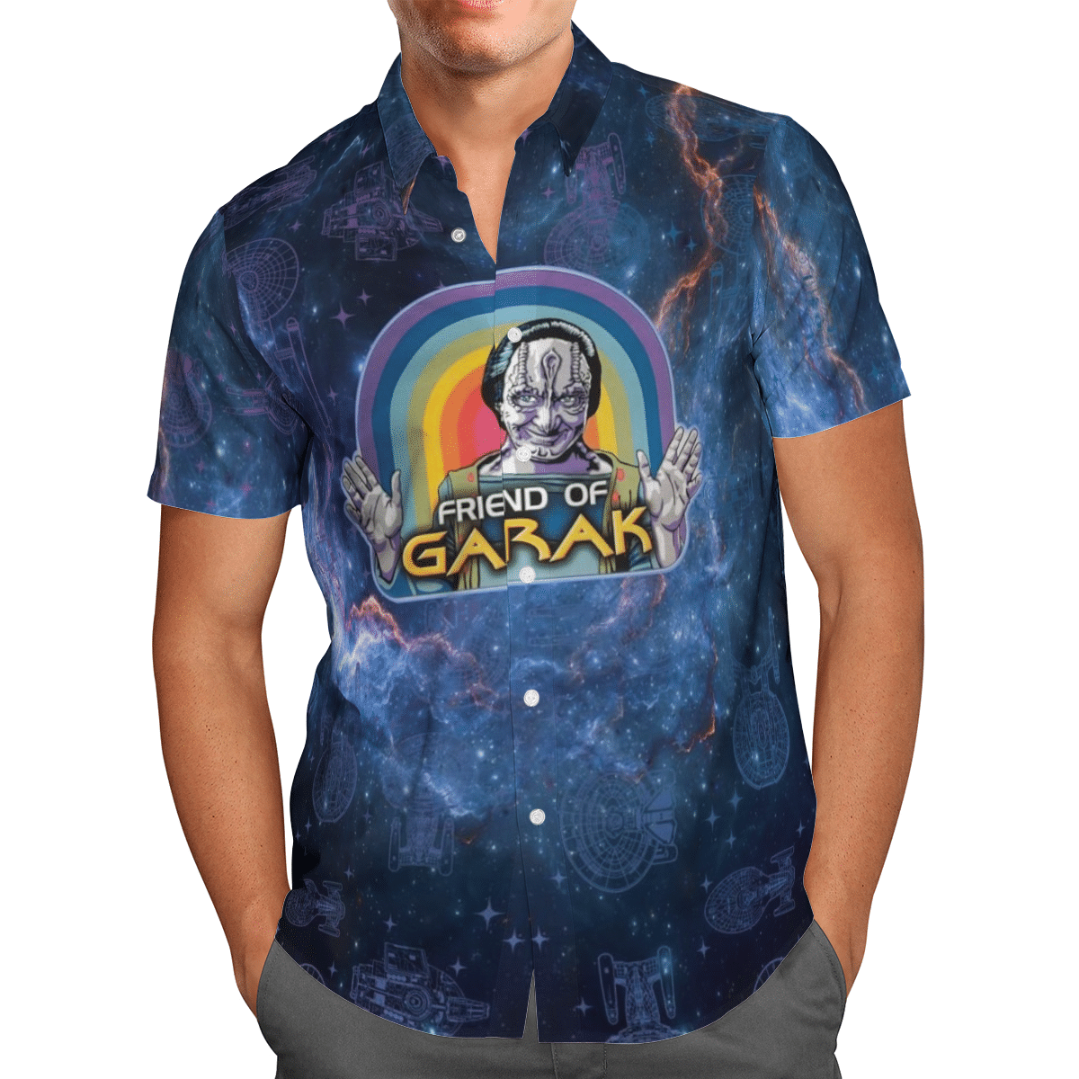 Star War Friend of Garak Hawaiian shirt