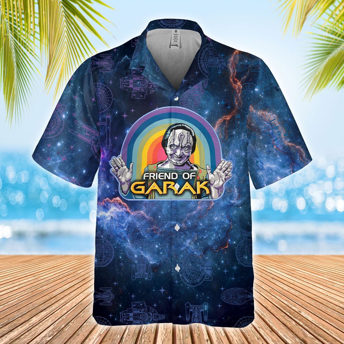 Star War Friend of Garak Hawaiian shirt 4 Friend of Garak Hawaiian shirt