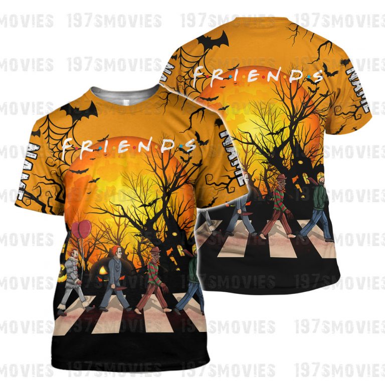 Friends horror movie 3d all over print hoodie 3 Friends horror movie 3d all over print hoodie 2