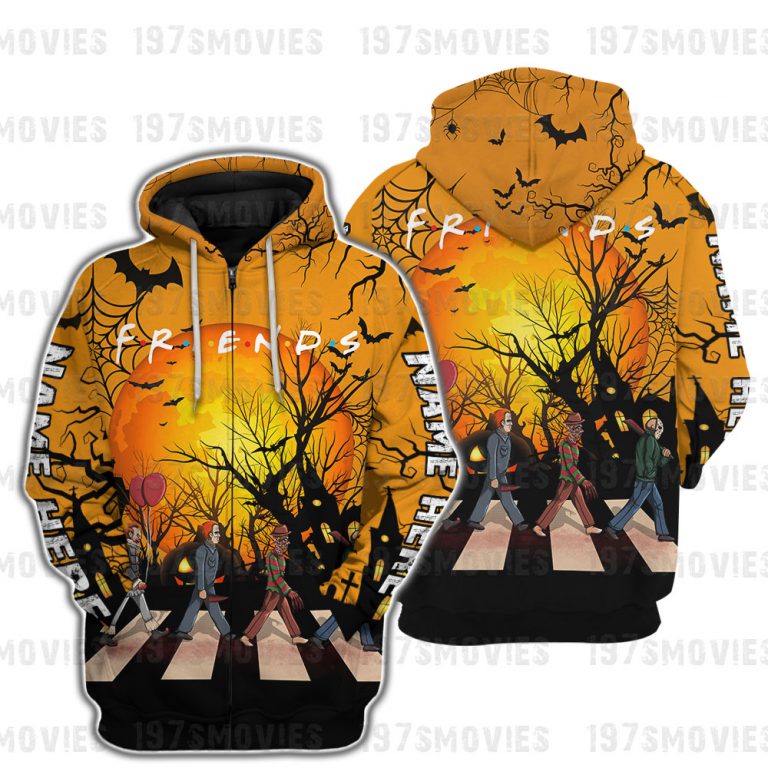 Friends horror movie 3d all over print hoodie 3