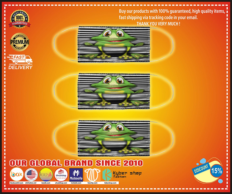 Frog face mask