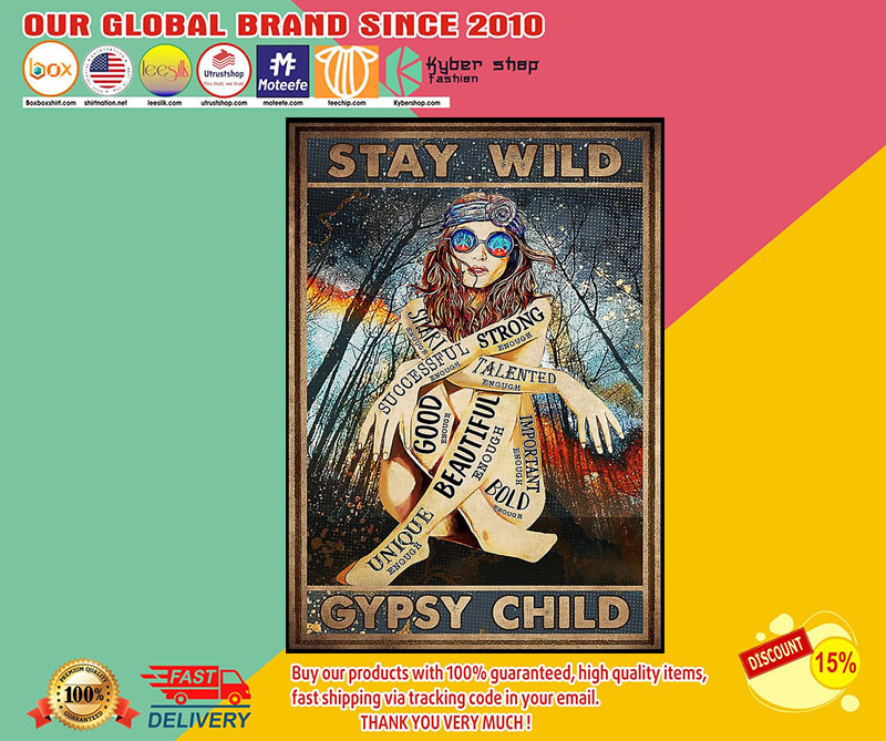 Girl Hippie gypsy child stay wild poster 9 GirlHippiegypsychildstaywildposter