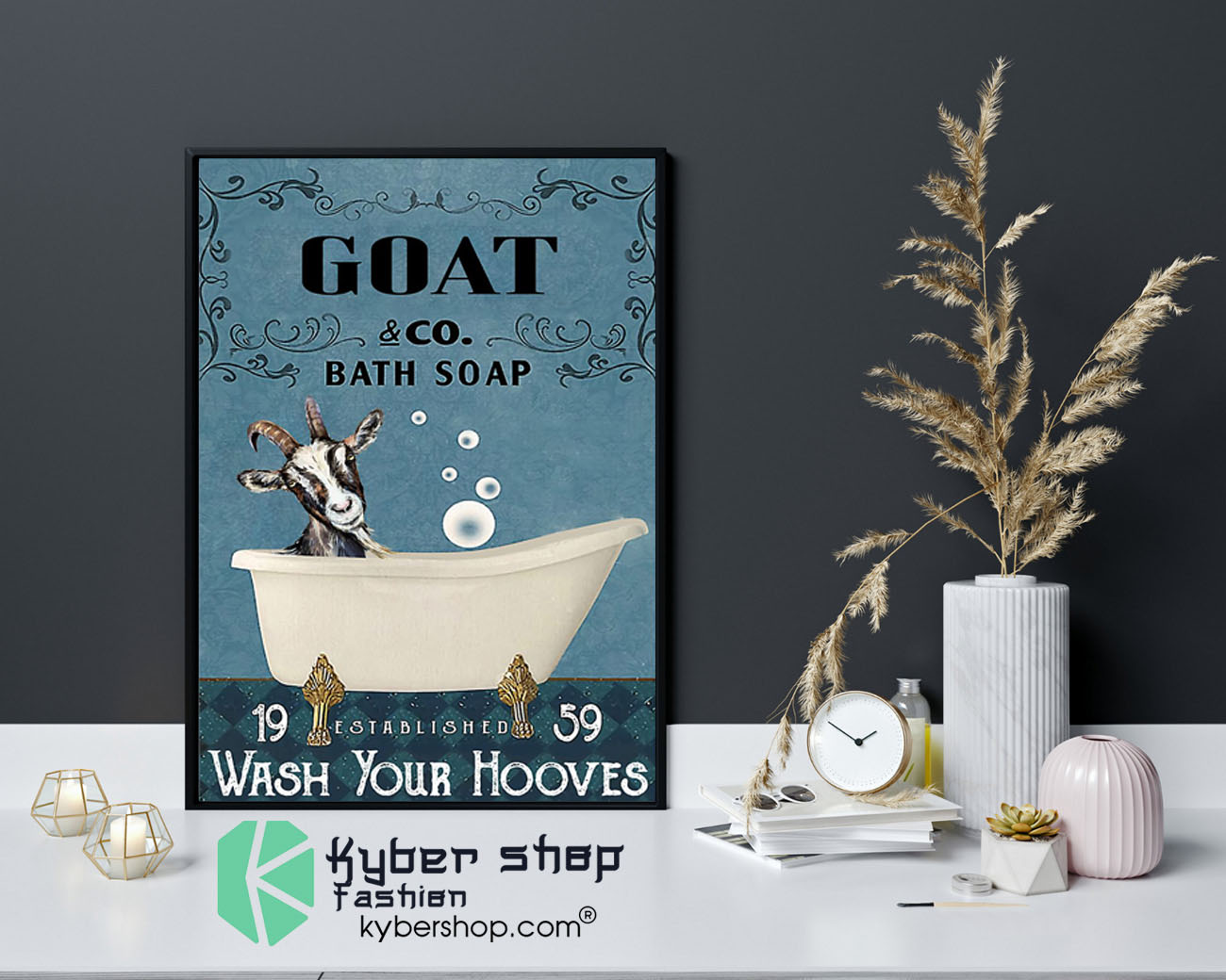 Goat and bath soap wash your hooves poster 1 Goat and bath soap wash your hooves poster9