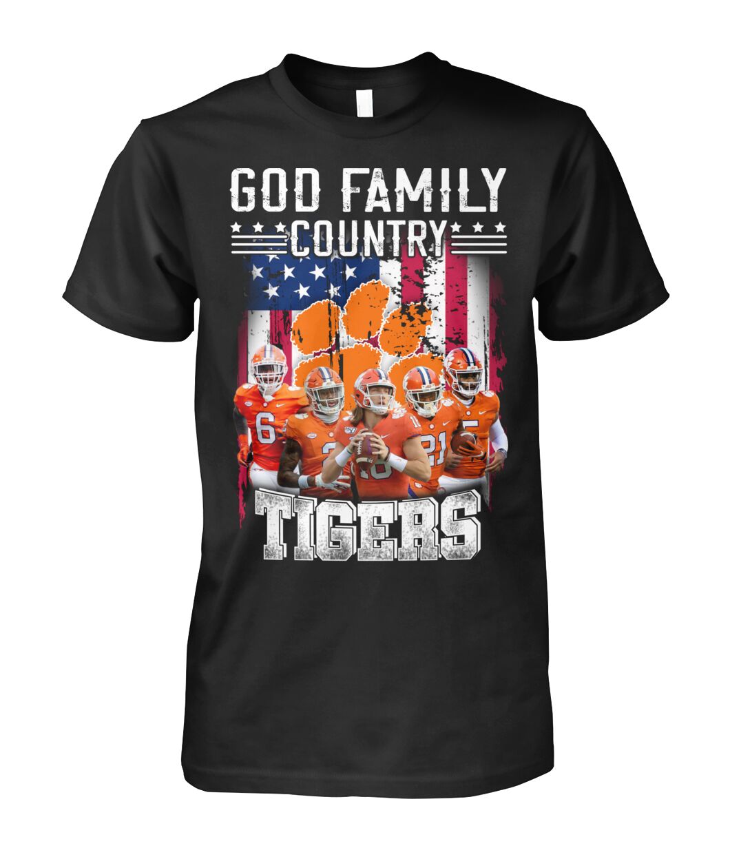 God family country Tigers Clemsion Tide 3d hoodie and shirt 5 God family country Tigers Clemsion Tide 3d hoodie and shirt