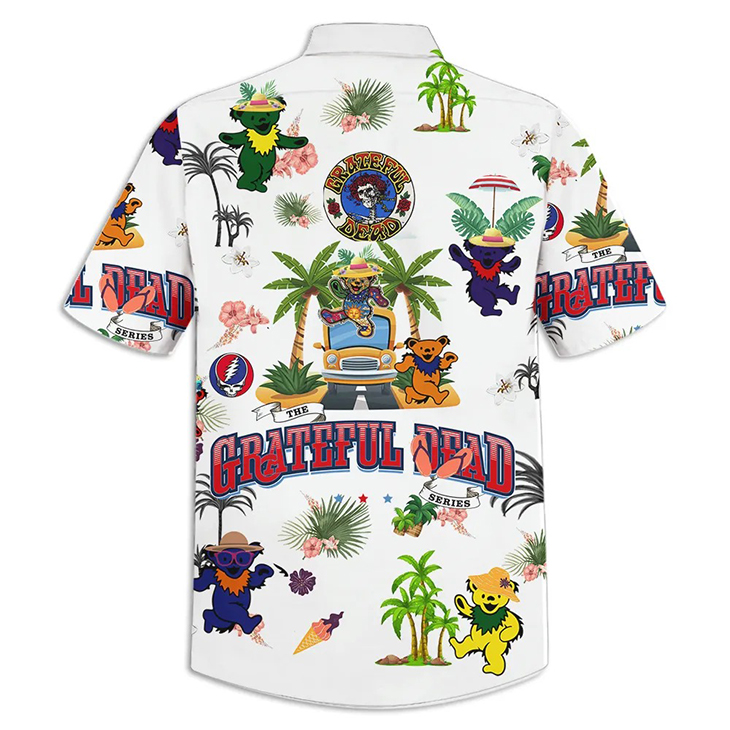 Grateful Dead summer vacation Hawaiian Shirt 5 Grateful Dead Hawaiian Shirt2