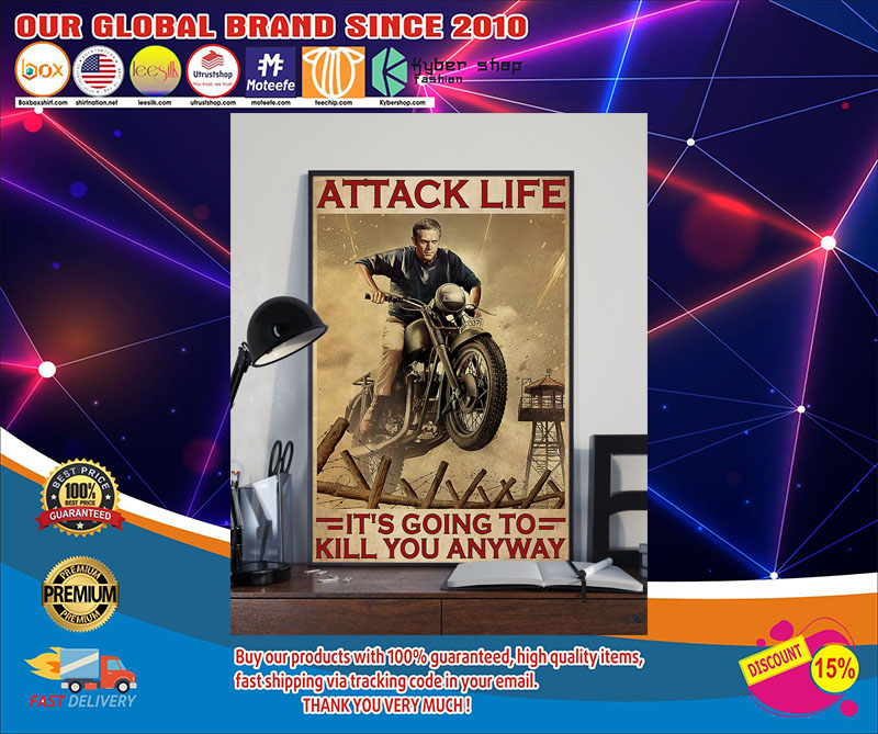 GreatEscapeAttacklifeit'sgoingtokillyouanywayposter