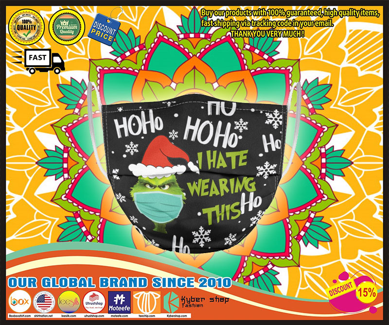 Grinch Hoho I hate wearing this Ho mask 1 Grinch Hoho I hate wearing this Ho mask