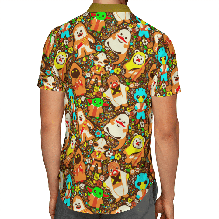 Aliens Star Wars Hawaiian Shirt 3 Aliens Star Wars Hawaiian Shirt2