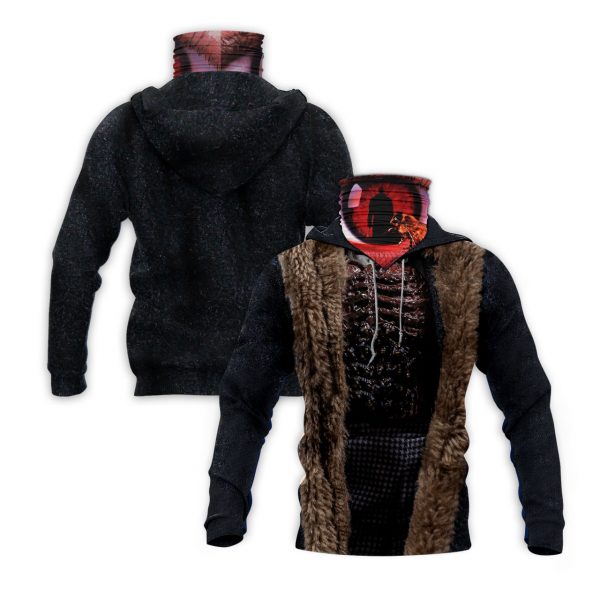 Halloween Candyman 1992 3D Hoodie Mask
