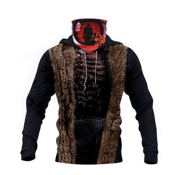 Halloween Candyman 1992 3D Hoodie Mask 3 Halloween Candyman 1992 3D Hoodie Mask2