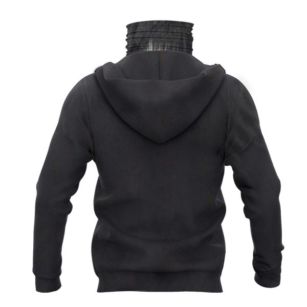 Halloween Creepy Jigsaw 3D Hoodie Mask1