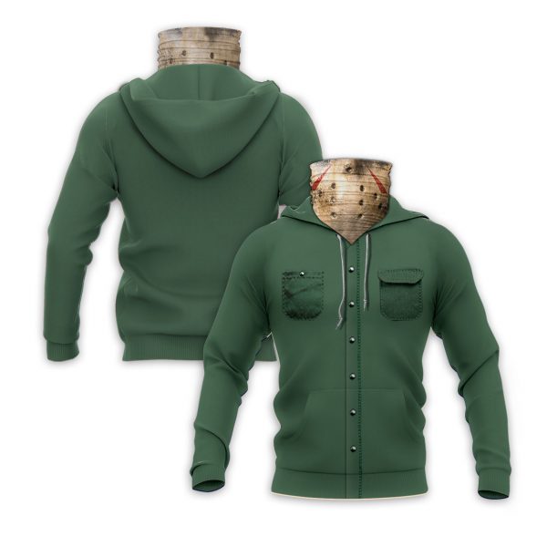 Halloween Jason Voorhees 3D Hoodie Mask