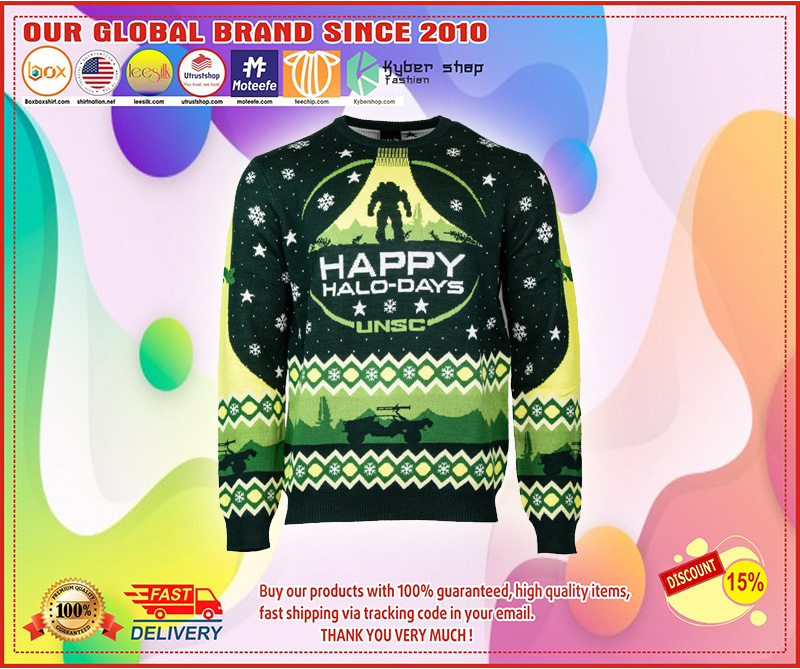 Happyhalo dayslinscknittingpatternDprintuglychristmassweater