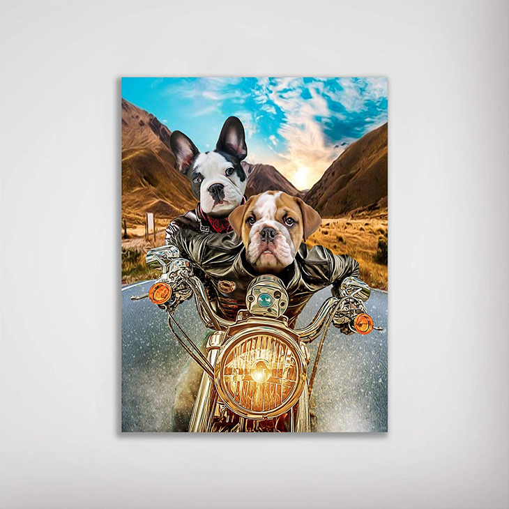 Harley Wooferson Pet Poster