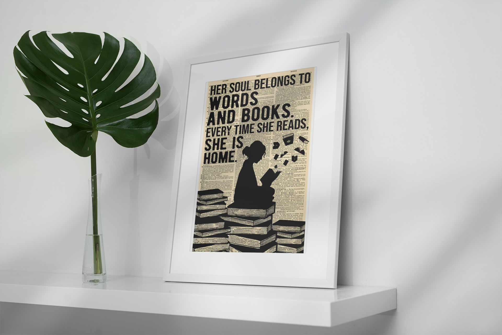 Hersoulbelongstowordsandbookposter