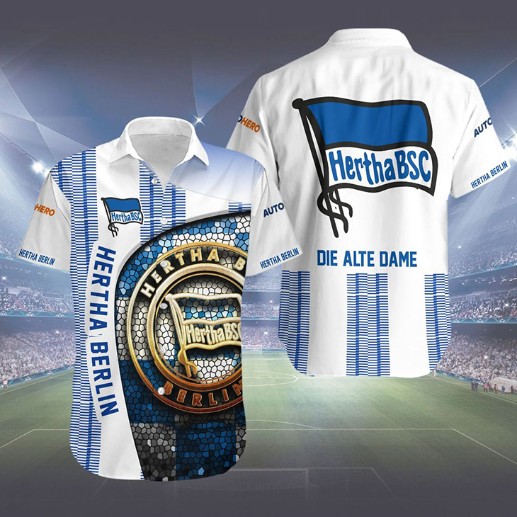 Hertha Berlin Hertha BSC Die Alte Dame Hawaiian Shirt 1
