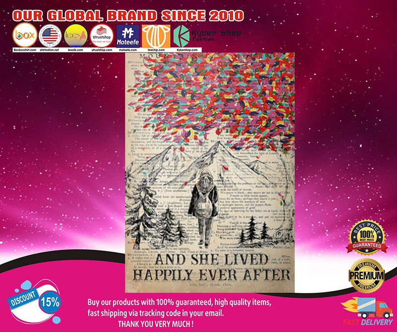 Hiking and she live happily ever after poster 1 Hikingandshelivehappilyeverafterposter