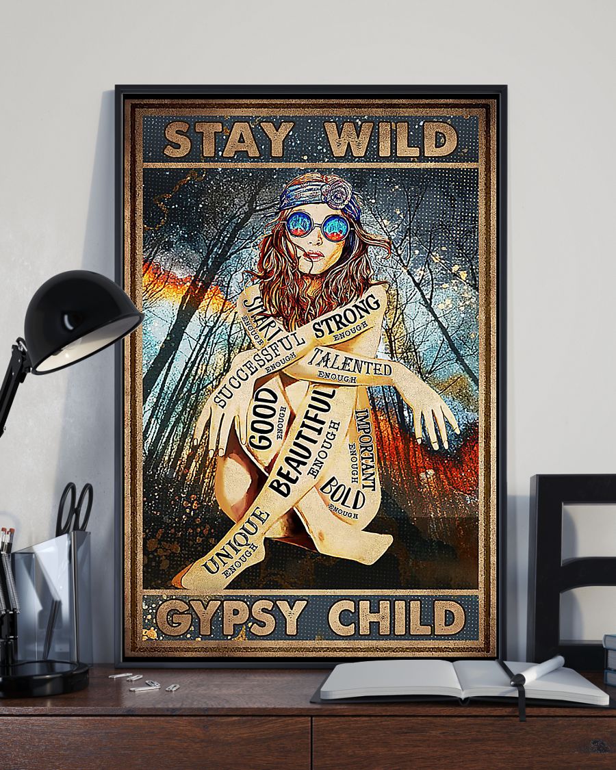 Hippie Girl stay wild gypsy child poster 8 Hippie Girl stay wild gypsy child poster