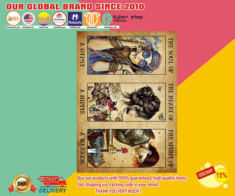 Hippie Warrior girls The soul of a gypsy the heart of a hippie the spirit of a warrior poster 9 HippieWarriorgirlsThesoulofagypsytheheartofahippiethespiritofawarriorposter
