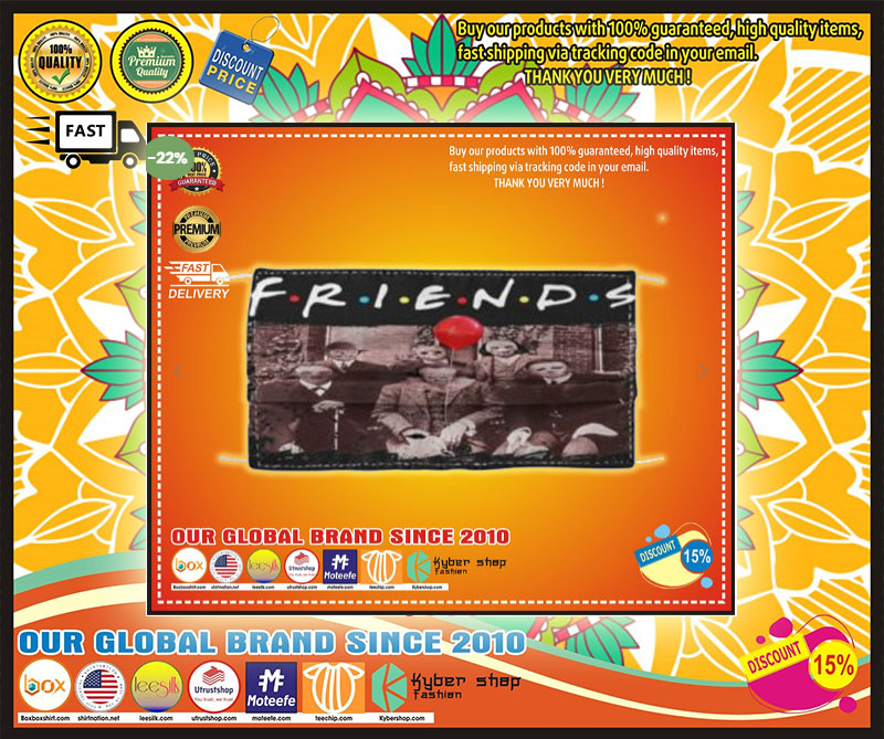 Horror killer friends tv show face mask