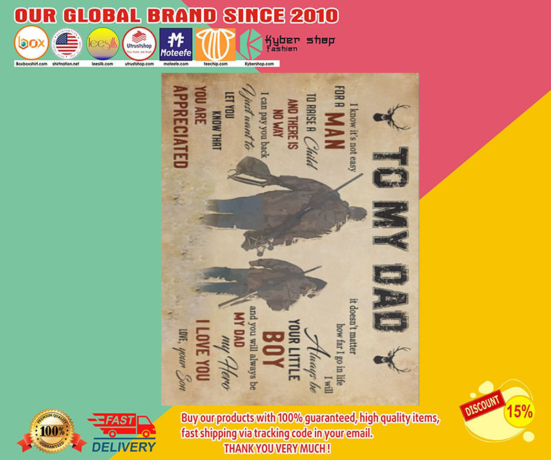 Hunting to my dad poster 1 Huntingtomydadposter