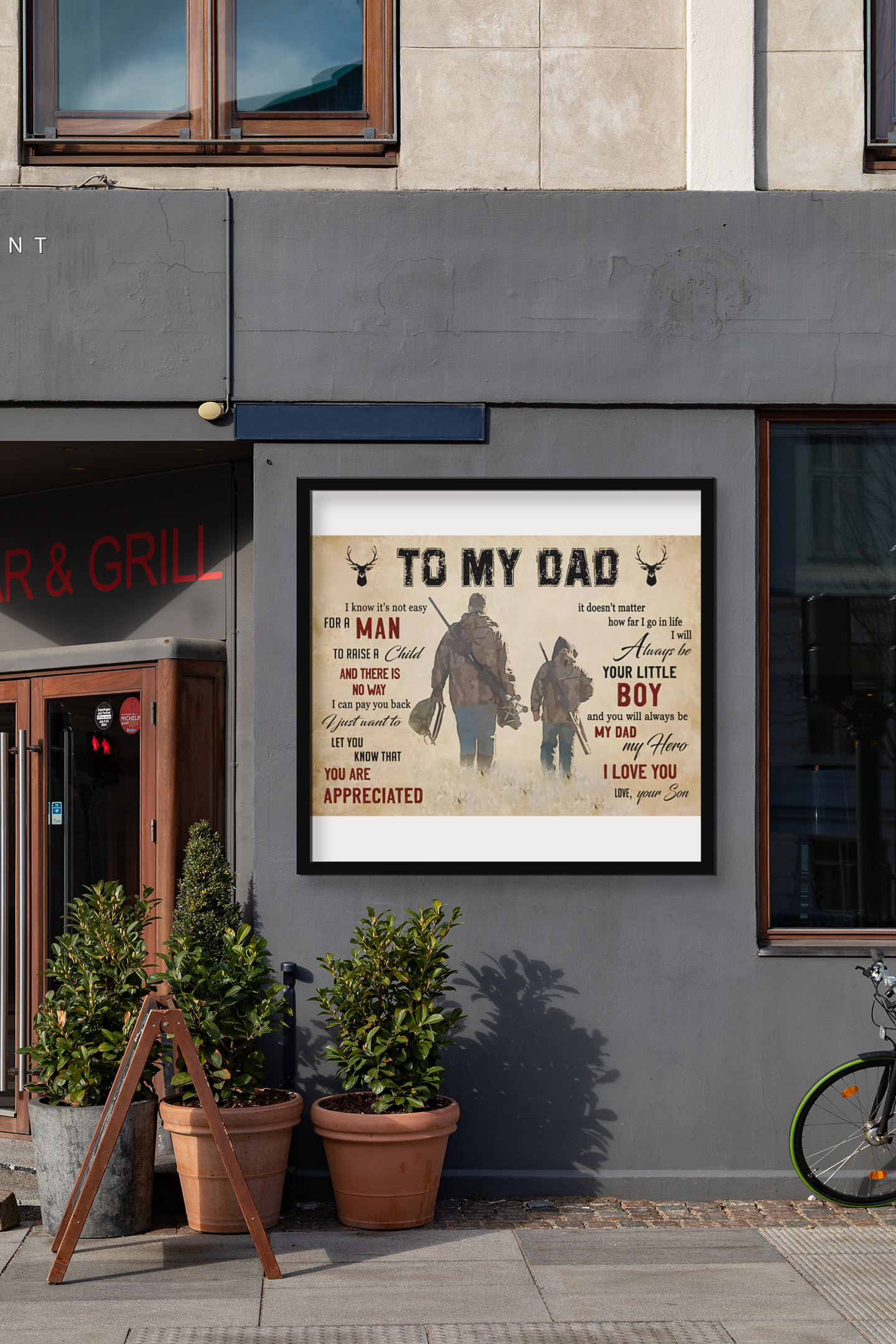 Huntingtomydadposter