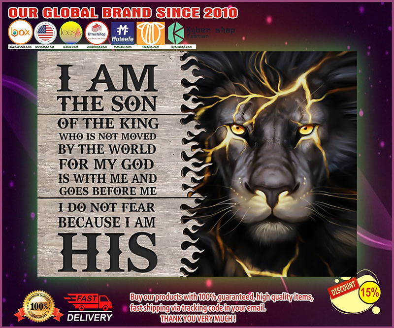I am the son of the king poster