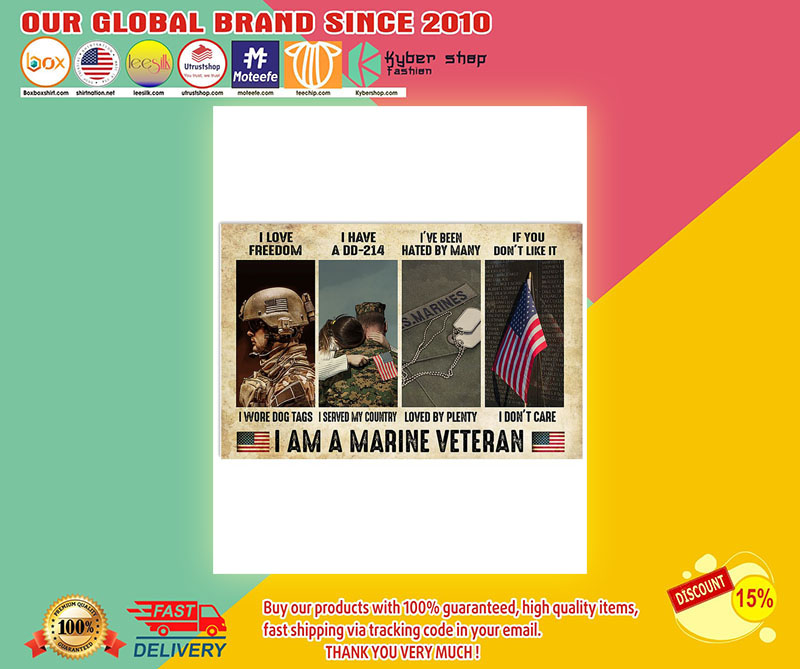 IlovefreedomIhaveaDDIamMarineveteranposter