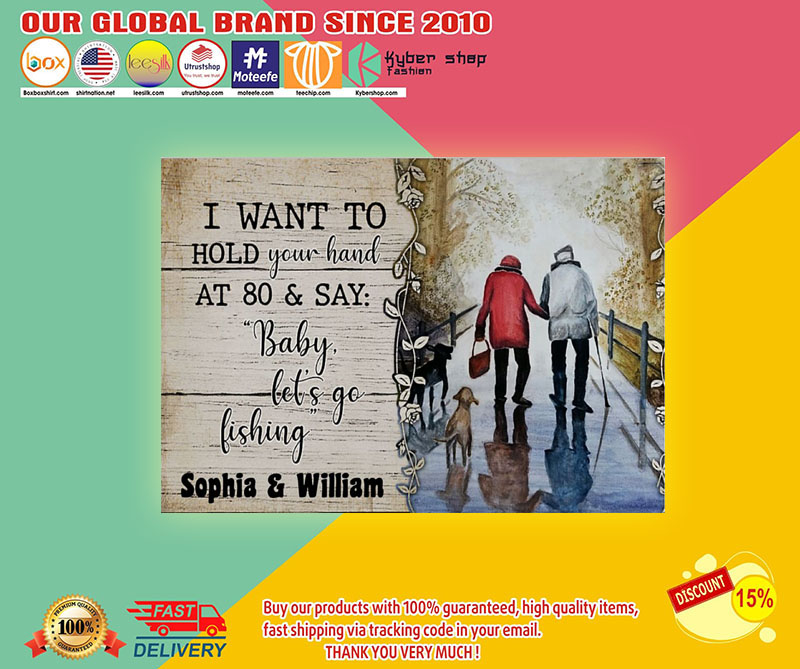 Iwanttoholdyourhandatandsaybabylet'sgofishingposter