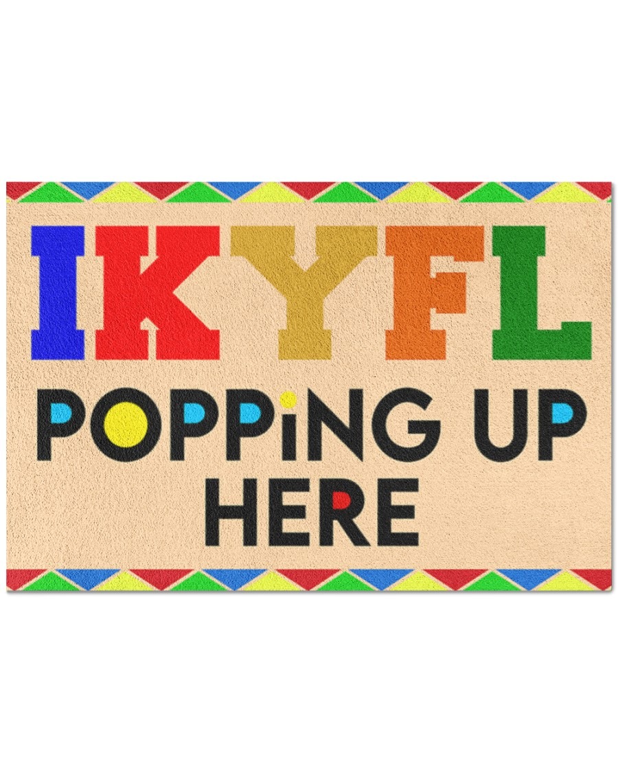 IKYFL popping up here doormat