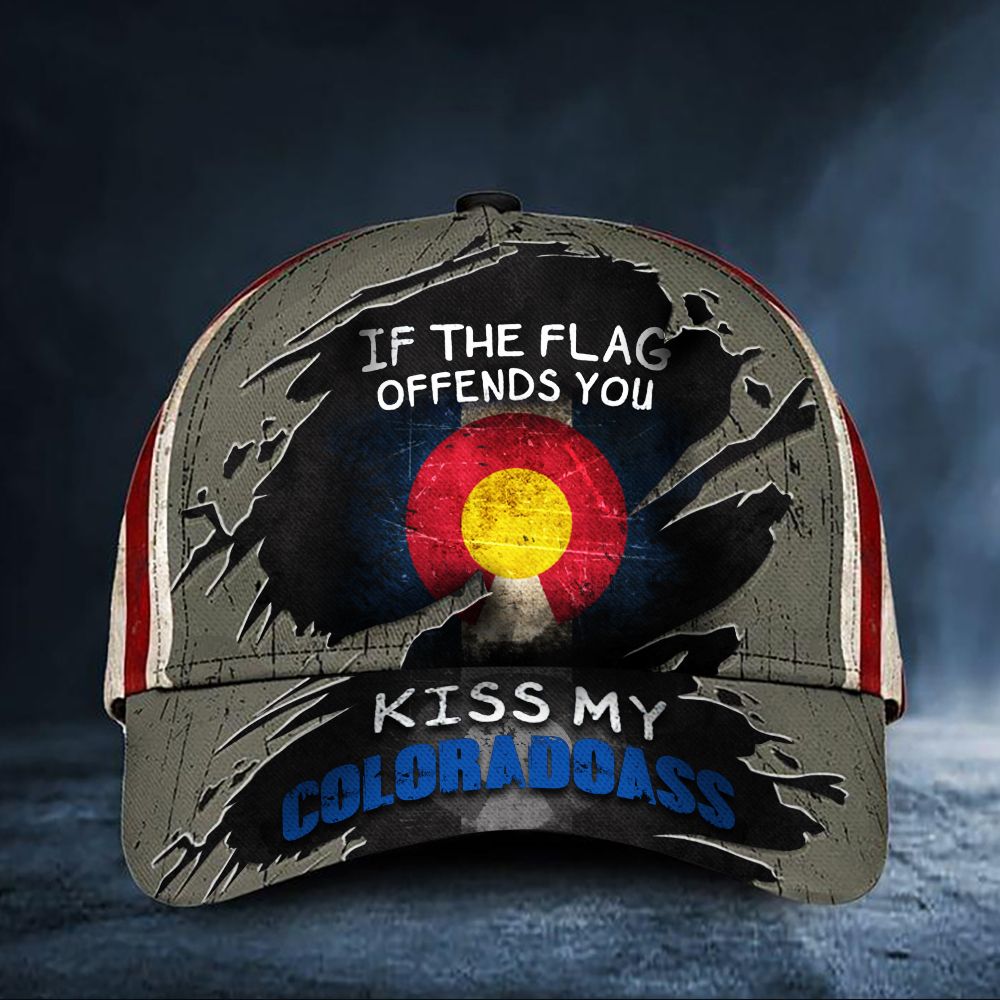 If The Flag Offends You Kiss My Coloradoass Cap Hat 8 If The Flag Offends You Kiss My Coloradoass Cap Hat