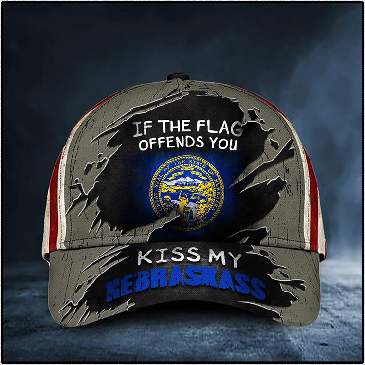 If The Flag Offends You Kiss My Nebraskass Cap 5 If The Flag Offends You Kiss My Nebraskass Cap3