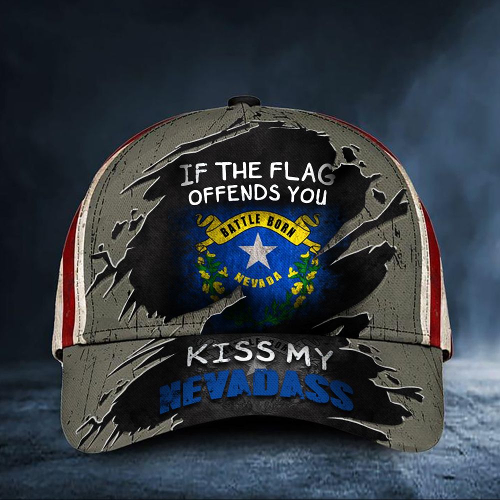 If The Flag Offends You Kiss My Nevadass Cap 9 If The Flag Offends You Kiss My Nevadass Cap